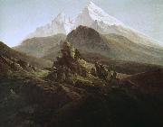 Caspar David Friedrich Watzmann by Friedrich oil painting